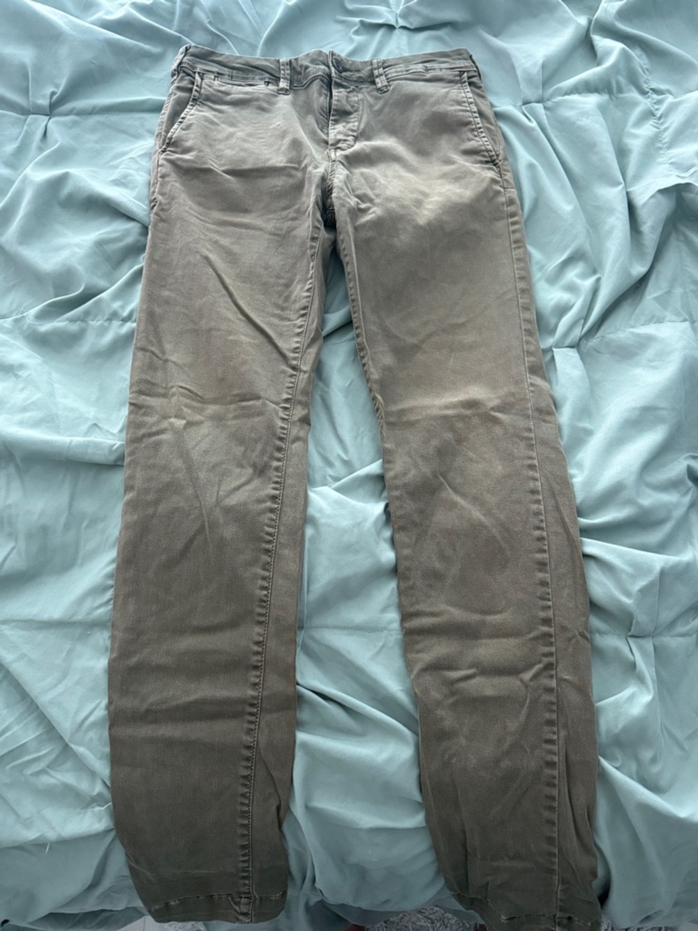 3 for $15 Casual Olive Green Chinos